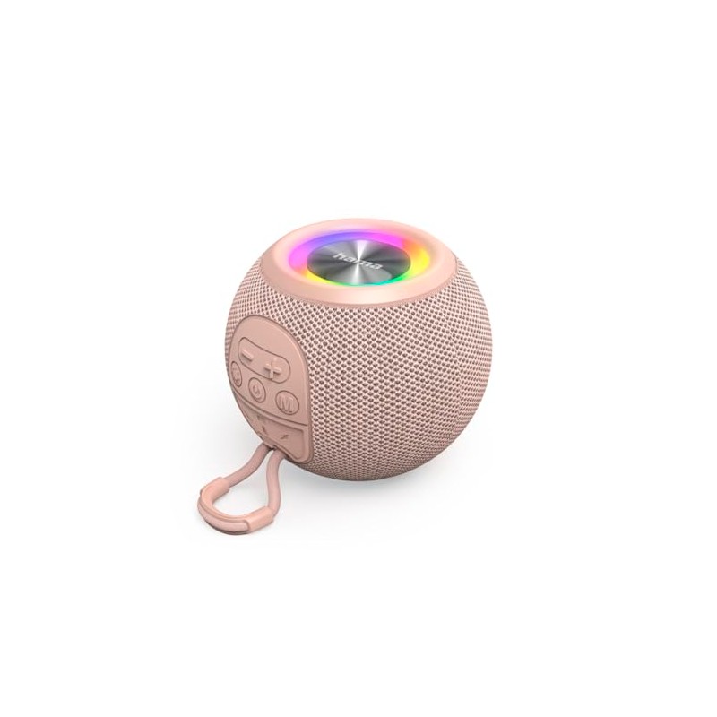 Hama Bluetooth® Ball Shape Speaker 5 Light Modes 5W Pink