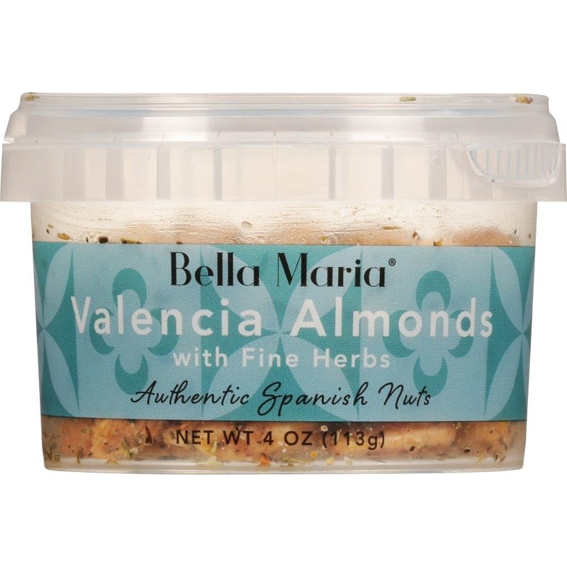 Bella Maria Valencia Almonds with Fine Herbs, 12 Pack, 4