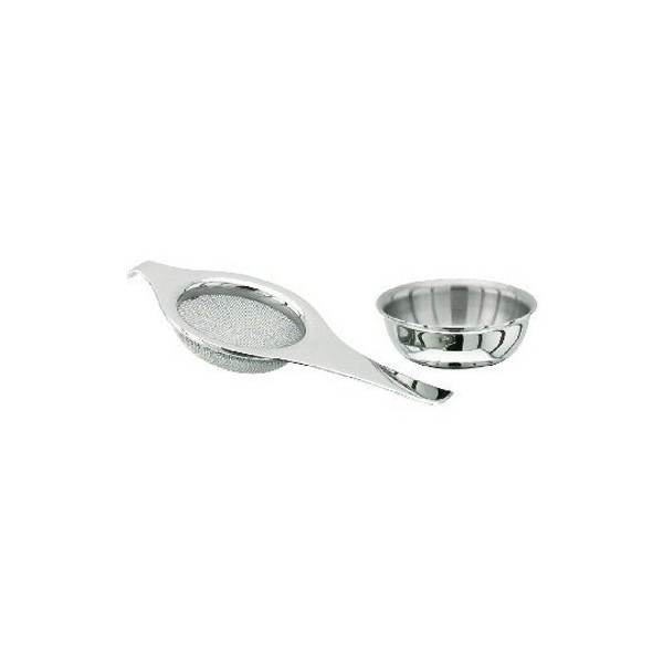 Stellar Tea Strainer, Stainless Steel, Silver