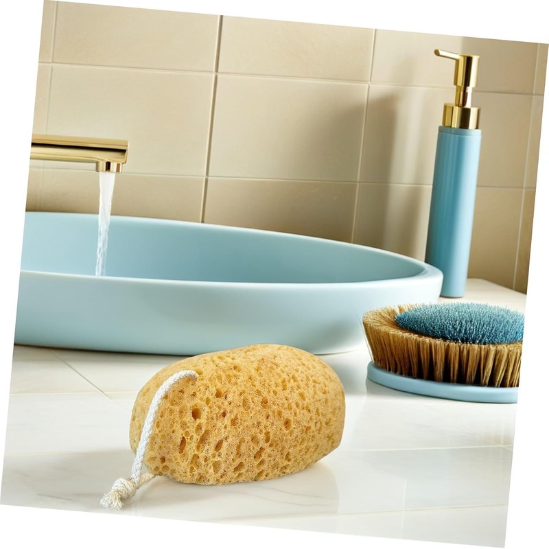 Esponjas de Baño Corporal Exfoliantes SOESFOUFU 2 Piezas para Ducha