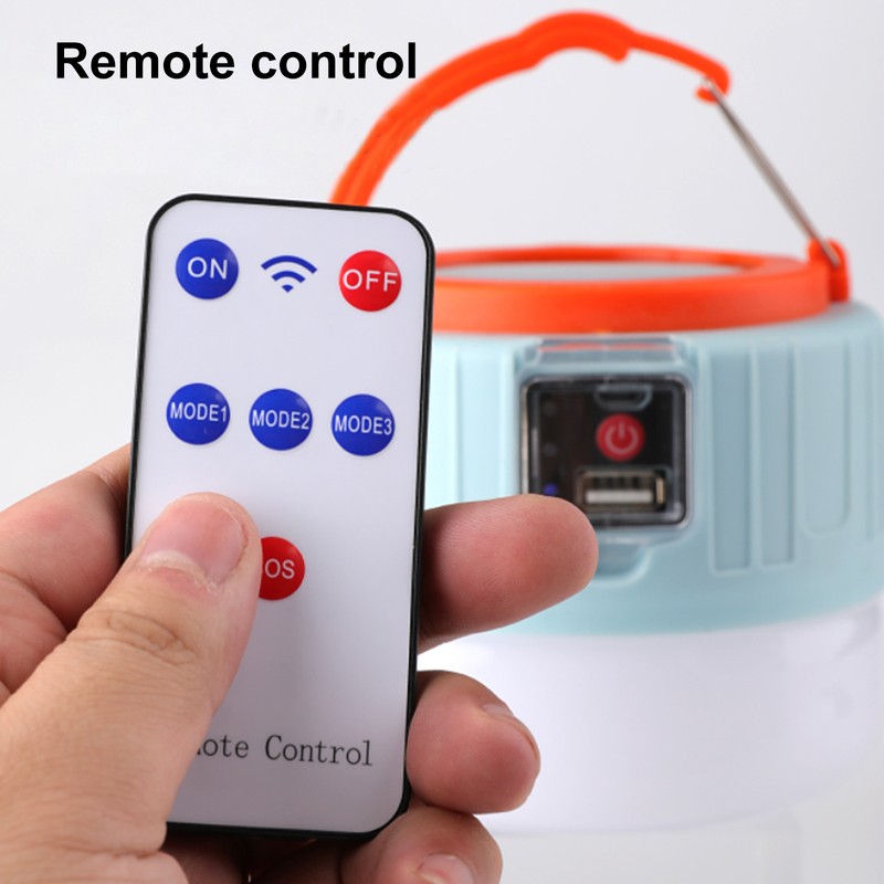 Outdoor Solar Camping Light Emergency Lamp With Remote Control Solar