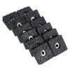 TEHAUX 60 pcs Non Slip Rubber Furniture Pads Shockproof Floor