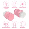 HINZIC 2 Pack Manual Facial Cleansing Brush, 2 in 1