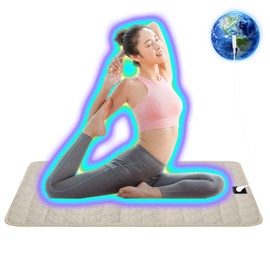 LOYDBDT Cotton Grounding Mat Baby Play Mat Grounding Mattress Pads, Grounding Keep Good Sleep, Natural Fitness (Beige, 23.6x35 inch)