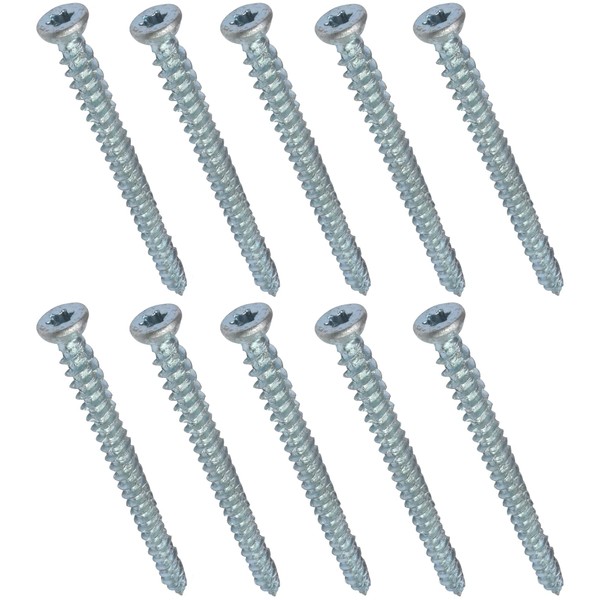 AERZETIX - C48384 - Set of 10 Screw Anchors Concrete