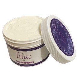 Ladybug Soap Company Shea Butter Body Butter - True to Life Lilac Scent (7 OZ)