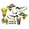 2018-2023 RMZ 450 Mayhem Yellow Senge Graphics Complete Kit Compatible