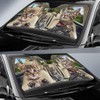 Generic Car Sun Shade Cute Cat Driver Windshield Sunshade Personality