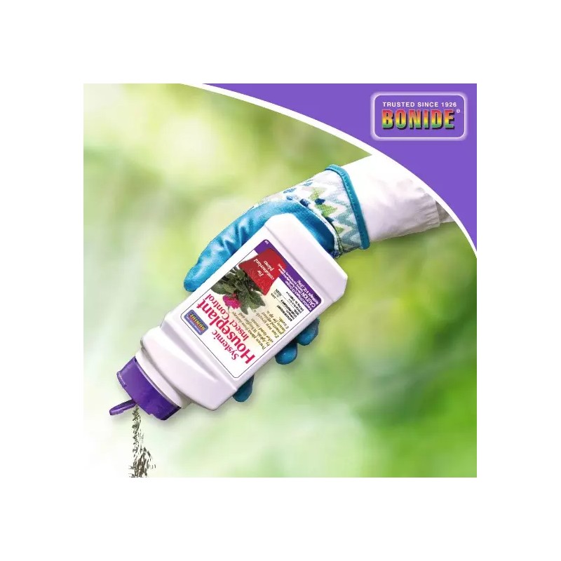 Bonide Systemic Houseplant Insect Control, 8 oz Ready-to-Use Granules for