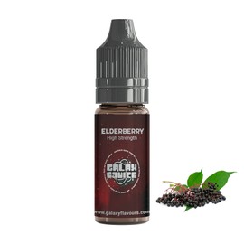 Elderberry High Strength Flavouring - 230+ Flavours - Galaxy Food Flavours - 10ml Bottle