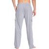 Deyeek Men's Sweatpants Open Bottom Sweat Pants for Mens Cargo