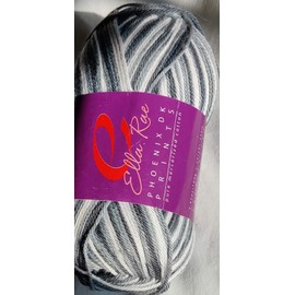 Ella Rae Phoenix DK Prints Yarn 11 Mulberry Swirly Ice