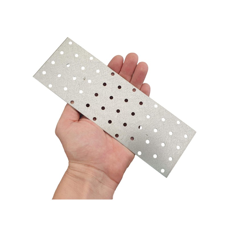 (Pack of 2) Steel Flat Connector Plate 80 x 240