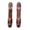 2Pcs Antique Bronze Cabinet Handles,Vintage Cabinet Handles Cupboard Handle 165mm