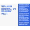 Testallwater - AquaSPArkle Spa Chlorine Tablets 20g | Enhanced Chlorine