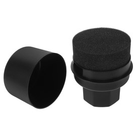 GLEAVI High Density Tire Shine Brush Applicator with Sponge Handheld Design Tire Shine Dressing Applicator Pad Tire Wax Applicator Sponge