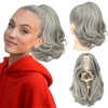 KooKaStyle Ponytail Extension, 10" Short Claw Clip in Pony Tails