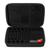 VEVOR Battery Organizer Storage Box, Battery Case Bag with Tester