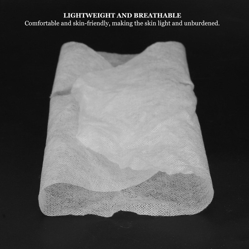 100pcs Dry Facial Mask Sheets Cosmetic Mask Fiber Paper Natural