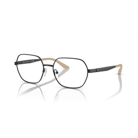 Armani Exchange Ax1062 - Marco hexagonal para anteojos graduadas para hombre, Negro mate/lente de demostración., 54 mm