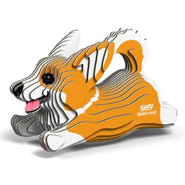 EUGY Welsh Corgi Model 3D Craft Kit