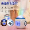 TKMARS LED Sternenhimmel Projektor Mini Kinderwecker Kalender Thermometer Wecker mit
