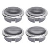 Marine Vent Cover, 4 Pcs 4-inch 316 Stainless Steel Boat