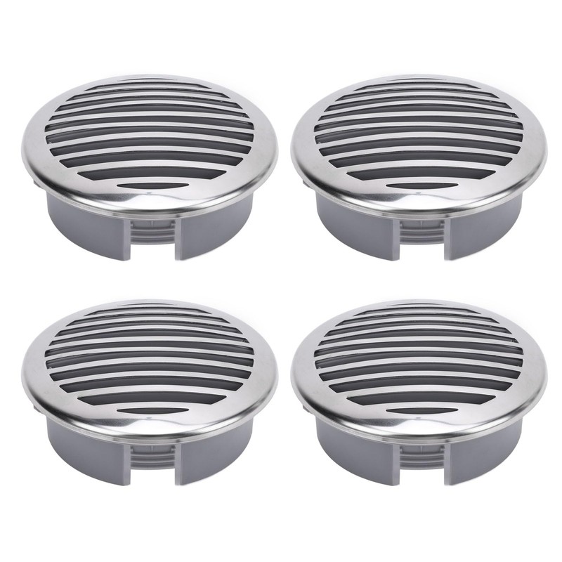 Marine Vent Cover, 4 Pcs 4-inch 316 Stainless Steel Boat