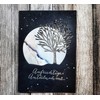 Tree Circle Frame Cutting Die Cuts, DIY Crafts Template Tree