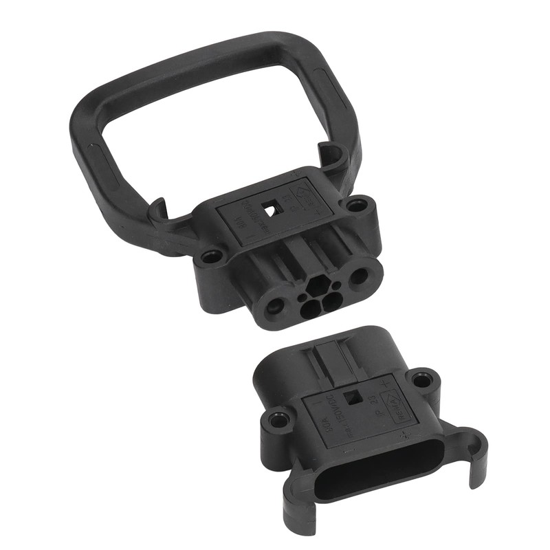 LOCADENCE Forklift Power Connector Kit, 80A Copper Terminals Battery Charging