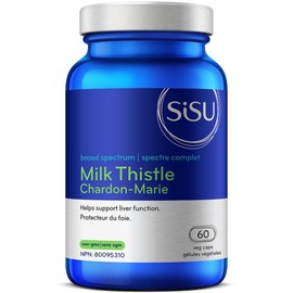 SISU Broad Spectrum Milk Thistle, 60 Vegetable Capsules