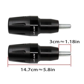 Motorcycle Frame Sliders Motorcycle falling protection frame sliders Compatible with Yamaha 2018-2024 MT07 MT-07 2014-2017 FZ07 FZ-07 2014-2024 XSR 700 XSR700