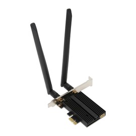 WiFi 6 PCIe WiFi Card for Desktop PC AX210 PRO, Tri Band Wireless Adapter with Bluetooth 5.2, WPA3, IEEE802.11AX Dual Band Wireless Internal Network Card