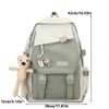 OKONOS Waterproof Nylon Backpack Multifunctional Large Capacity School and Travel