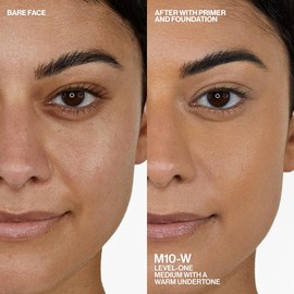 Smashbox Always On Foundation with Hyaluronic Acid, Medium-To-Full Coverage, Evens Skin Tone with a Natural Finish, 1.01 fl. oz., M10W