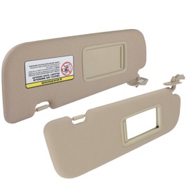 STAYTOP Right Passenger Side for Toyota Camry 2006 2007 2008 2009 2010 2011 Gray with Sunroof with Mirror 74310-06770-B0,04002-30306-B0