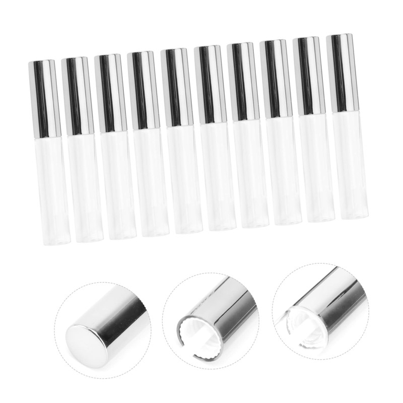 FOMIYES 30 Pcs Lip Makeup Tool Empty Lip Gloss Containers