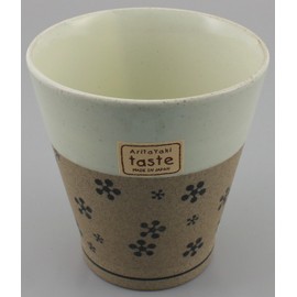 Arita Ware 50506 Free Cup, Nagori Snow, White