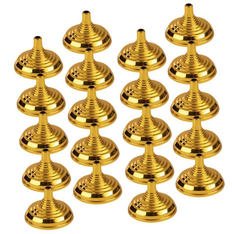 Operitacx 100 pcs Mini Flag Stand Portable Small Flag Holder
