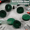 Lounsweer 6 Pack Bristle Disc 3 Inch Grit Abrasive Brush