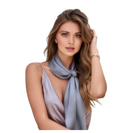 Designer Silk Scarf Black Plain Colour Neckerchief Silk Chiffon Scarf Wrap Scarf Lightweight 90 x 90 cm Bandana Silk Scarf Gift Stole Summer Spring, dark grey