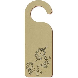 'Beautiful Unicorn' 200mm x 72mm Door Hanger/Sign (DH00045667)