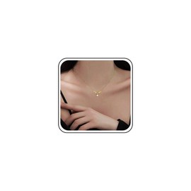 Xmsrn Vintage Crystal Deer Antler Choker Necklace Gold Cz Elk Head Pendant Necklace Rhinestone Antler Deer Choker Cute Animal Necklace Chain for Women