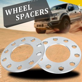BRTEC 1/4" (6.35mm) Wheel Spacers 5x4.75/5x120.65mm 5x120.7mm for Chevy Camaro Corvette S10 S15 Jimmy Blazer