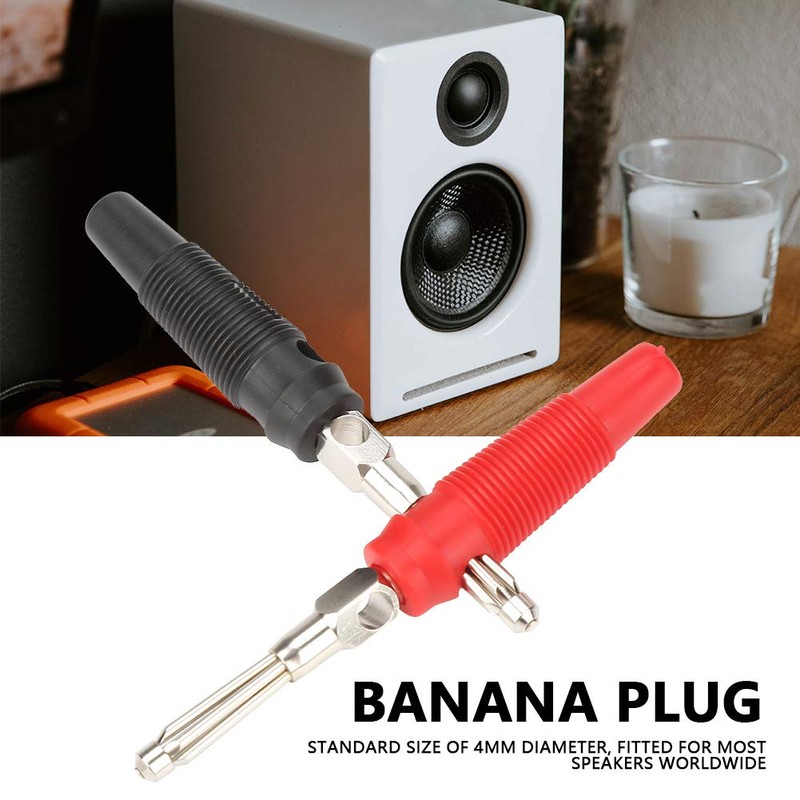 Banana Plug 10 Pieces 4 mm Copper Banana Plug Socket