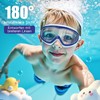 EasYoung Swimming Goggles for Kids, Pack of 2 Swimming Goggles