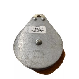 Block 3” Fixed Eye Pulley, for 3/16 & 1/4” cable or rope