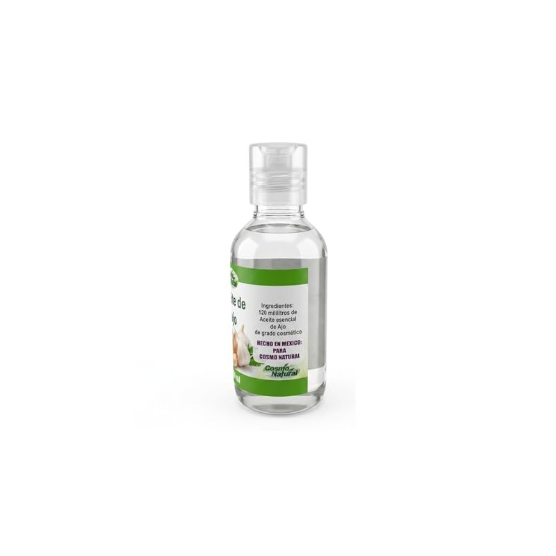 Aceite Corporal de Ajo Cosmo Natural, Purificante y Bienestar Muscular