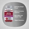 Piping Rock Iron Gummies Supplement | 70 Count | for
