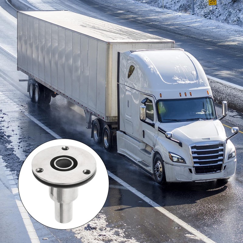 Aramox Stainless Steel Hull Outlet Exhaust Connector Straight Hull Exhaust